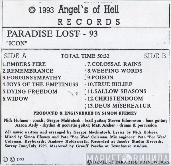 Paradise Lost  - Icon