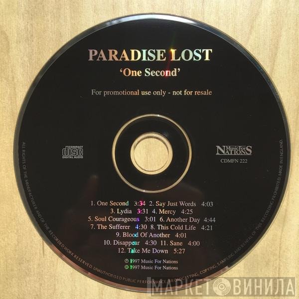 Paradise Lost  - One Second