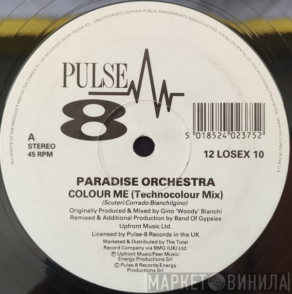Paradise Orchestra - Colour Me