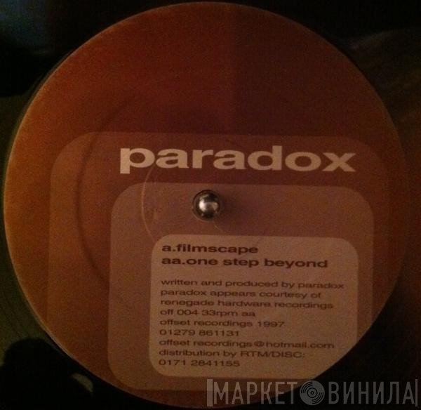 Paradox  - Filmscape / One Step Beyond
