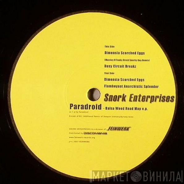 Paradroid - Balsa Wood Road Map E.P.