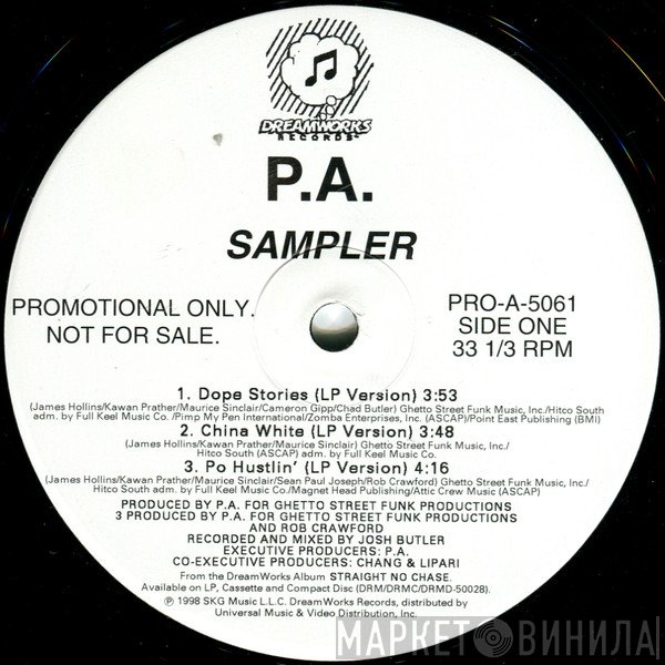 Parental Advisory - Dope Stories / China White / Po Hustlin'