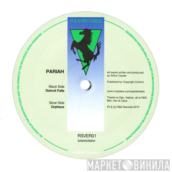 Pariah  - Detroit Falls / Orpheus