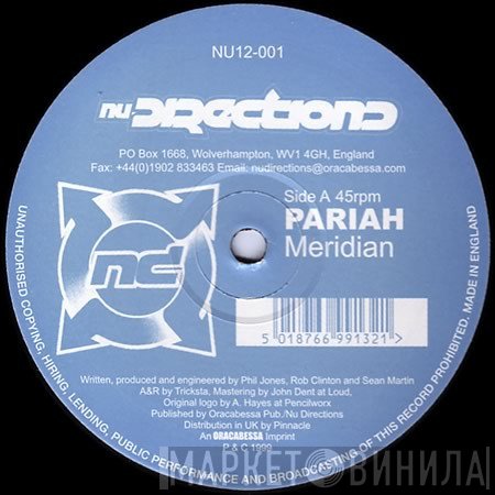 Pariah  - Meridian / Cascade