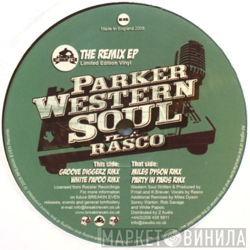 Parker  Feat. Rasco - Western Soul - The Remix EP