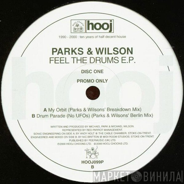 Parks & Wilson - Feel The Drums E.P.