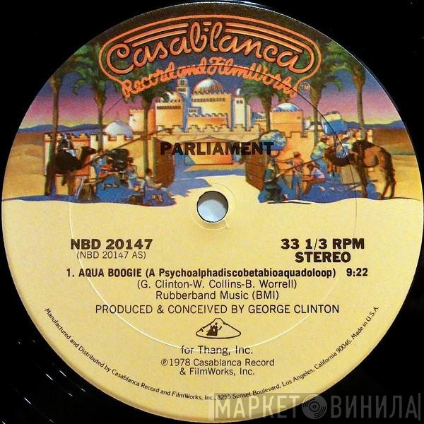 Parliament - Aqua Boogie (A Psychoalphadiscobetabioaquadoloop)