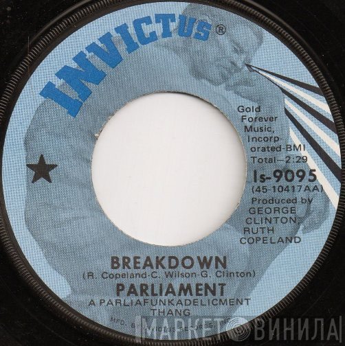 Parliament  - Breakdown