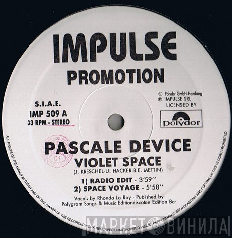 Pascal Device  - Violet Space