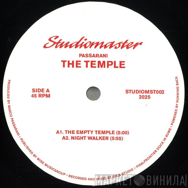 Passarani - The Temple
