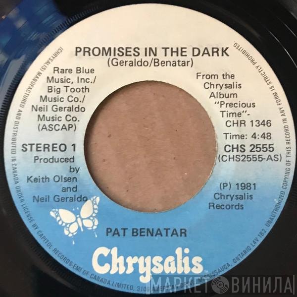Pat Benatar  - Promises In The Dark