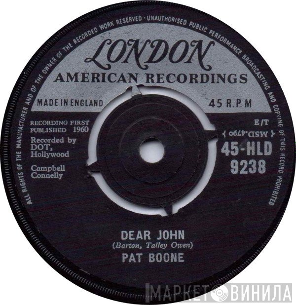 Pat Boone - Dear John