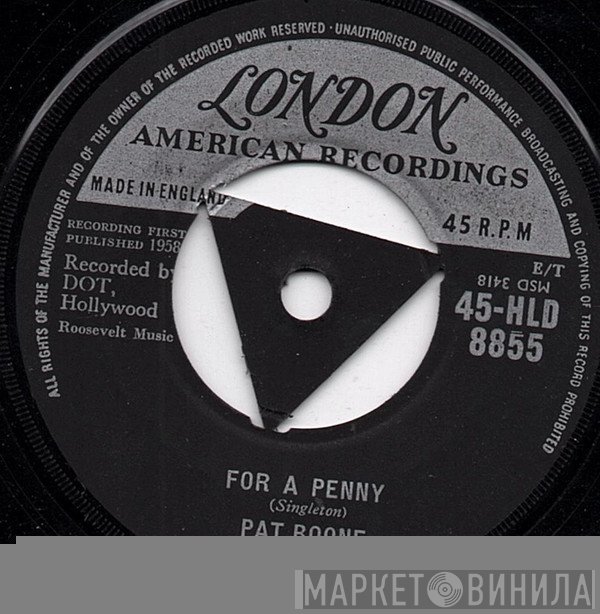 Pat Boone - For A Penny
