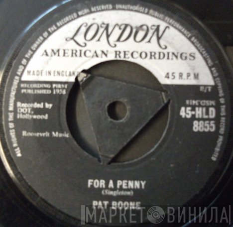 Pat Boone - For A Penny