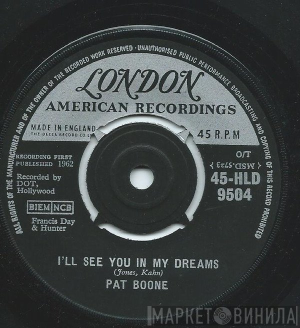 Pat Boone - I'll See You In My Dreams