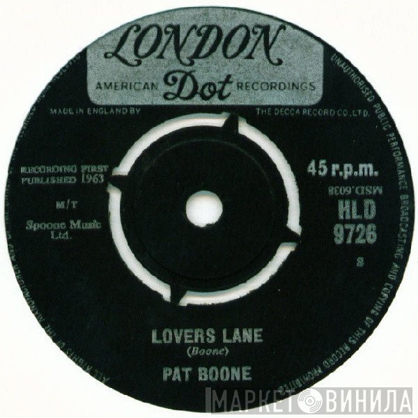 Pat Boone - Lover's Lane