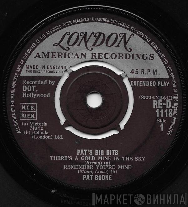 Pat Boone - Pat's Big Hits