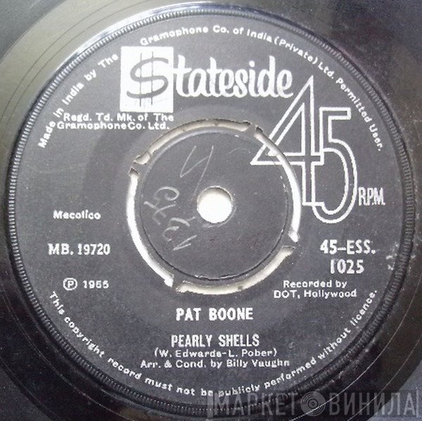 Pat Boone  - Pearly Shells