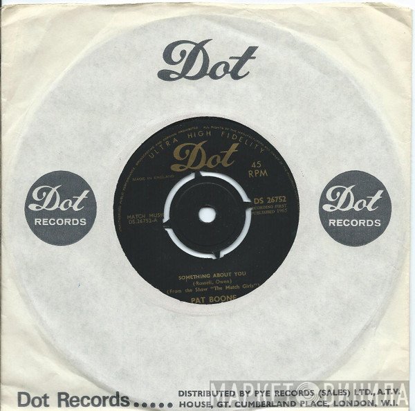 Pat Boone - Something About You