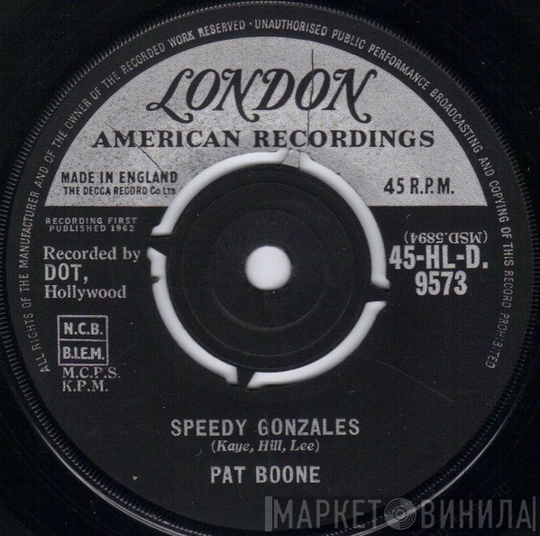 Pat Boone - Speedy Gonzales