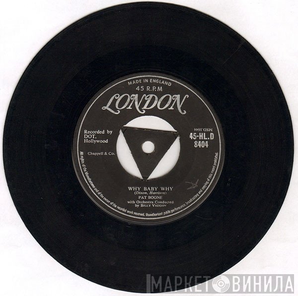 Pat Boone - Why Baby Why
