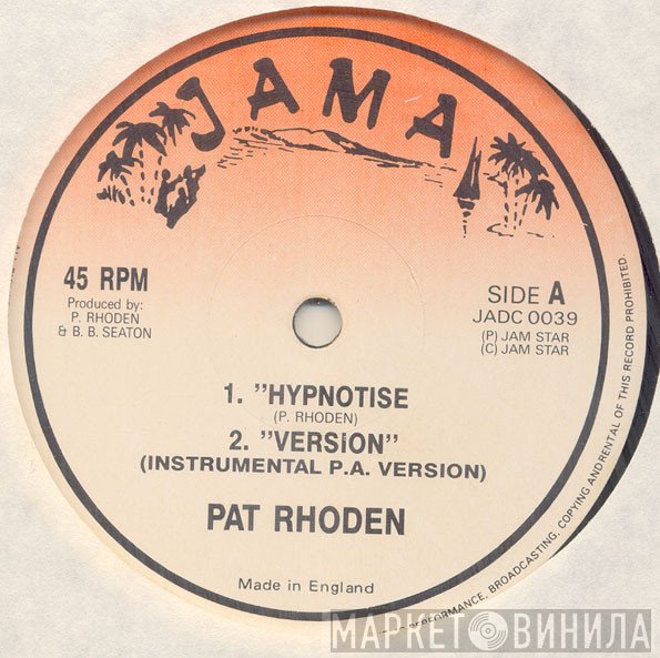 Pat Rhoden - Hypnotise