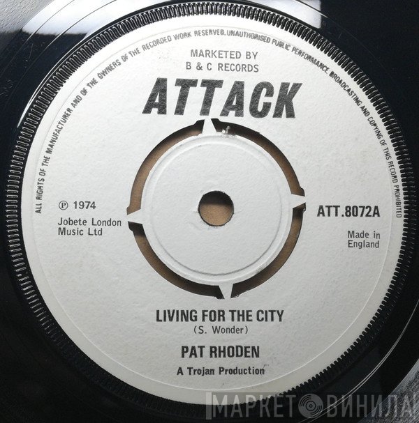 Pat Rhoden - Living For The City