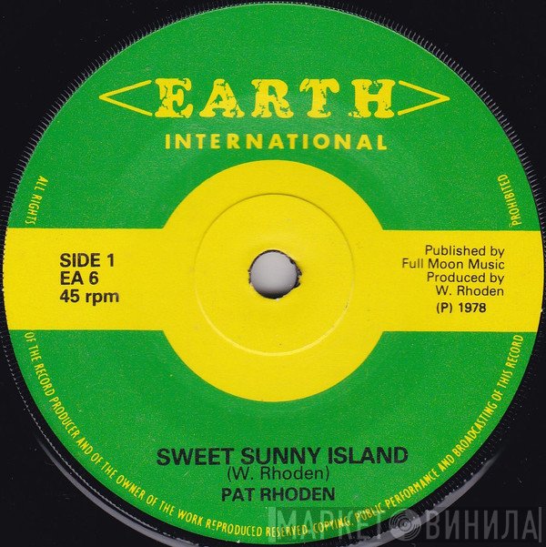 Pat Rhoden - Sweet Sunny Island