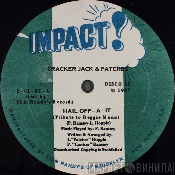 Patches , Cracker Jack  - Hail Off-A-It (Tribute To Reggae Music)