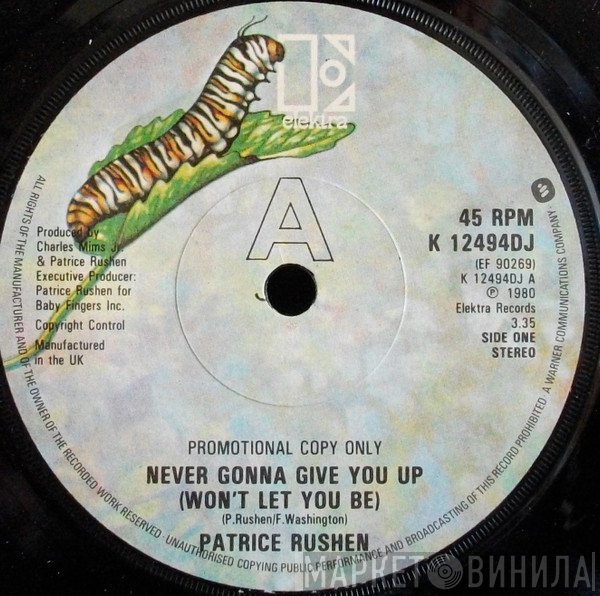 Patrice Rushen - Never Gonna Give You Up (Won't Let You Be)