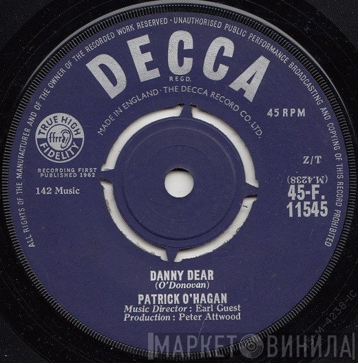 Patrick O'Hagan  - Danny Dear