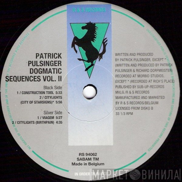 Patrick Pulsinger - Dogmatic Sequences Vol. II