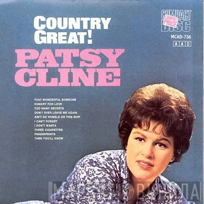 Patsy Cline - Country Great!