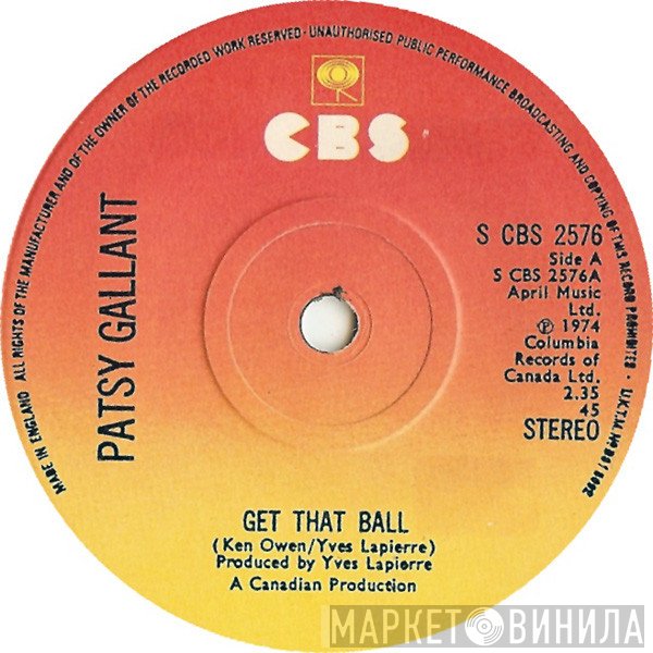 Patsy Gallant  - Get That Ball