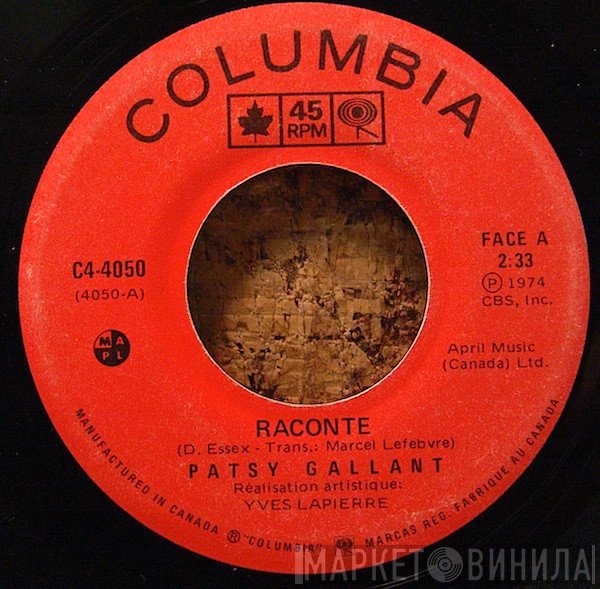 Patsy Gallant  - Raconte
