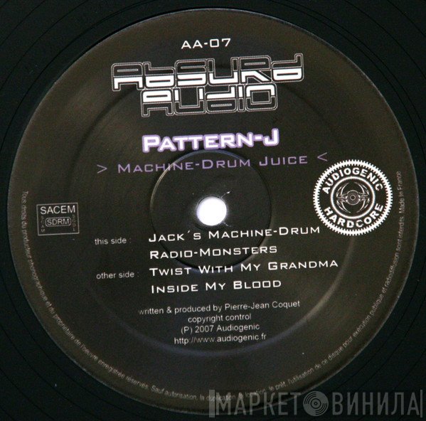 Pattern J - Machine-Drum Juice