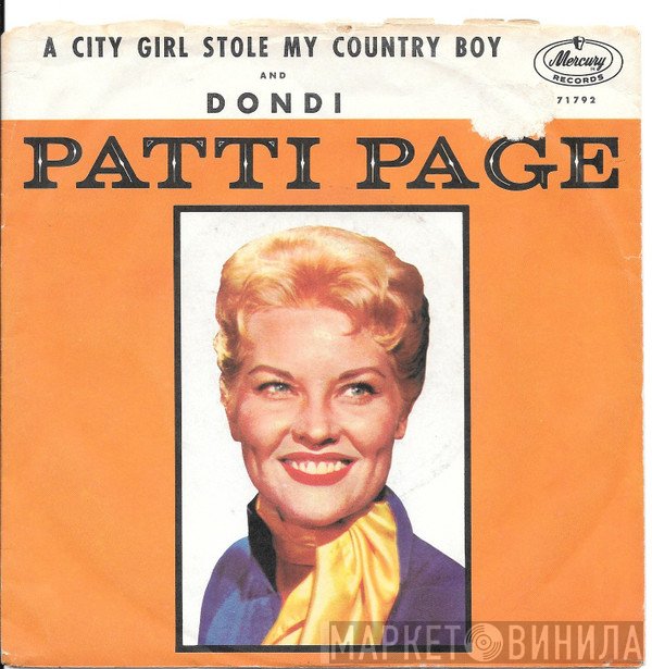 Patti Page Featuring The Mike Stewart Singers  - Dondi