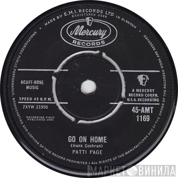 Patti Page - Go On Home