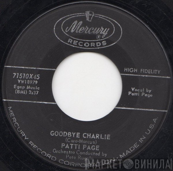 Patti Page  - Goodbye Charlie