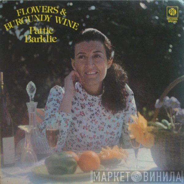 Pattie Barklie - Flowers & Burgundy Wine