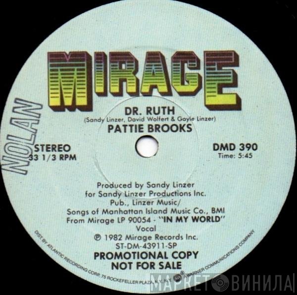 Pattie Brooks  - Dr. Ruth