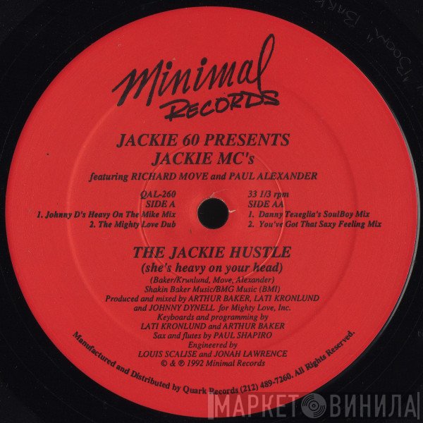 Paul Alexander, Richard Move, Jackie MC's, Jackie 60 - The Jackie Hustle (She's Heavy On Your Head)