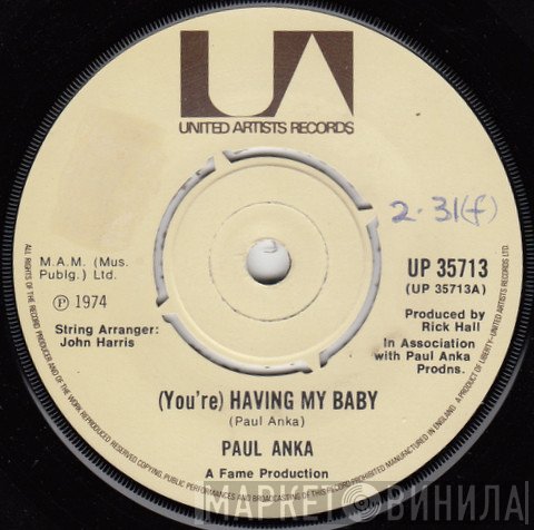 Paul Anka - (You're) Having My Baby