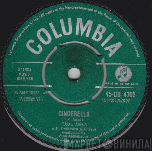 Paul Anka - Cinderella