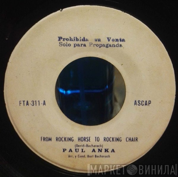 Paul Anka  - From Rocking Horse To Rocking Chair