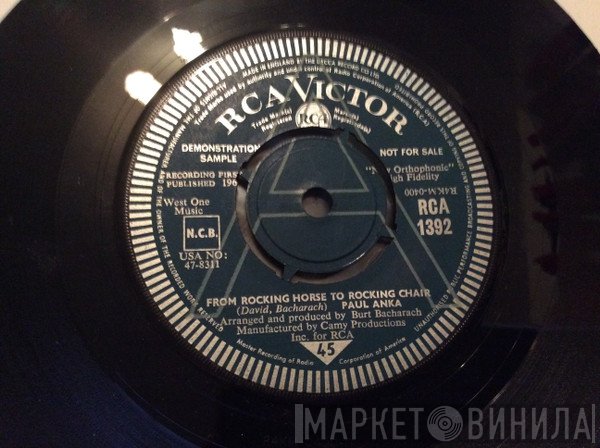 Paul Anka  - From Rocking Horse To Rocking Chair