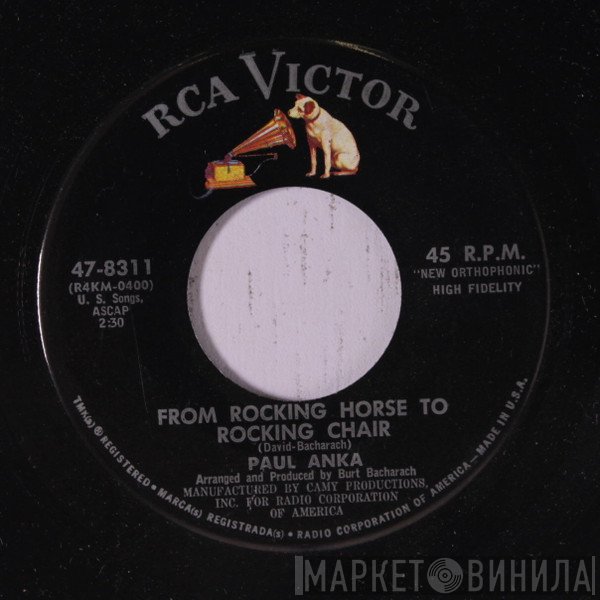 Paul Anka  - From Rocking Horse To Rocking Chair
