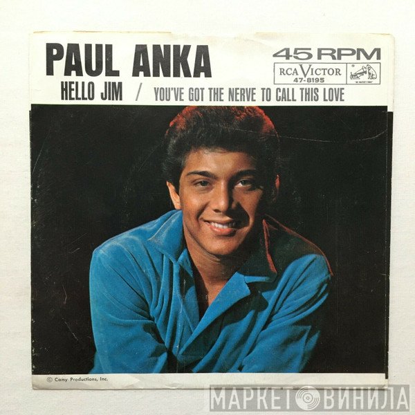 Paul Anka  - Hello Jim