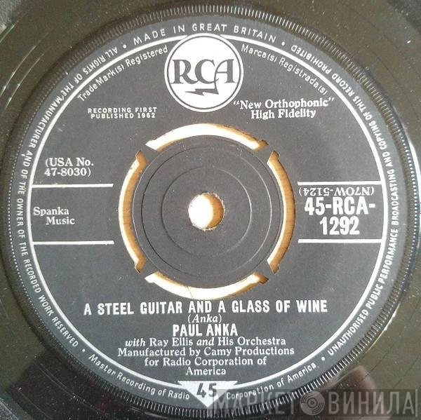 Paul Anka - I Never Knew Your Name / A Steel Guitar And A Glass Of Wine