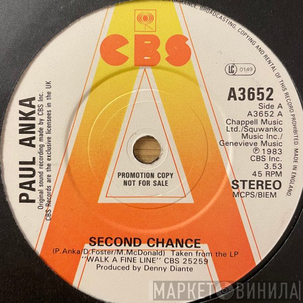 Paul Anka  - Second Chance